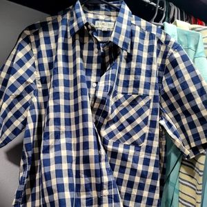 Men's Sun River Clothing Size Large button up shirt, Large, like New!